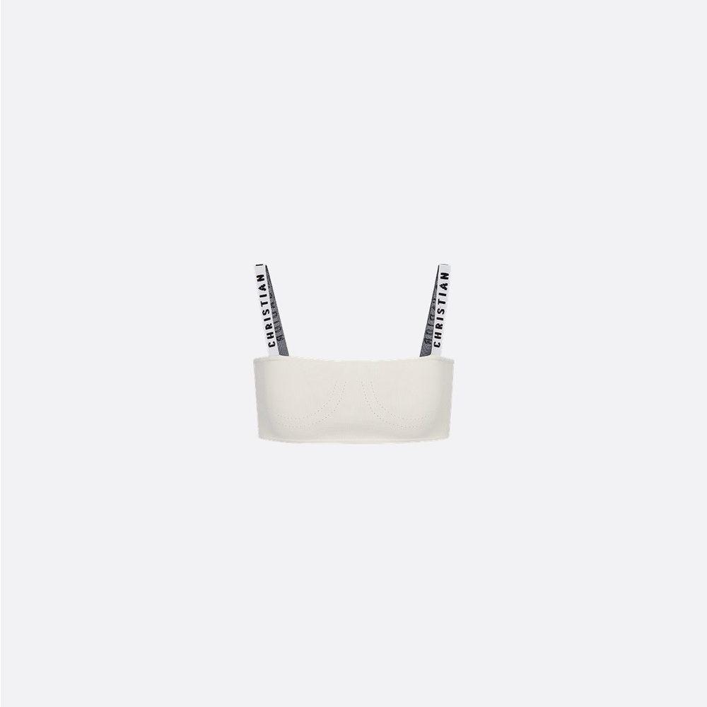 Dior White Knit Top